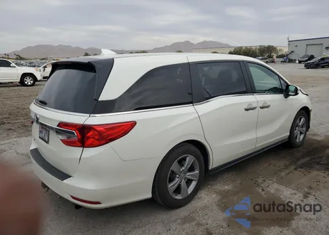 2019 Honda Odyssey Exl z USA, uszkodzony, nr VIN 5FNRL6H72KB006714